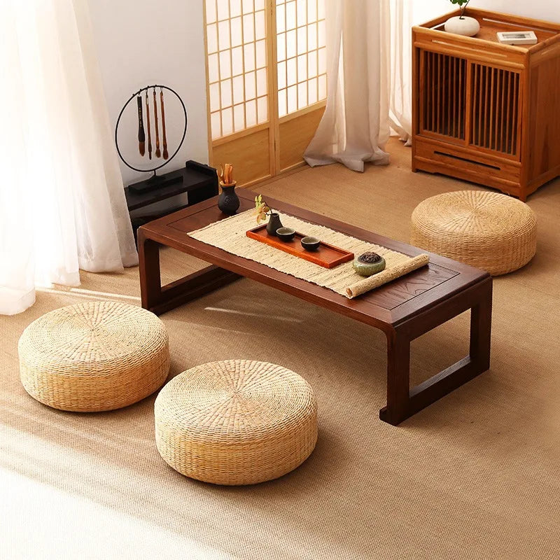 Straw Tatami Floor Cushion